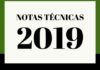 NOTAS TÉCNICAS – 2019