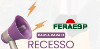 Pausa para o recesso – entre os dias 15 de dezembro e 4 de janeiro