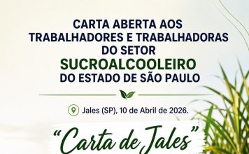 Carta aberta do setor sucroalcooleiro, assinada pelos presidentes das federações de SP