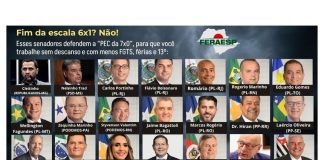 PEC 7×0: mais trabalho, menos direitos!